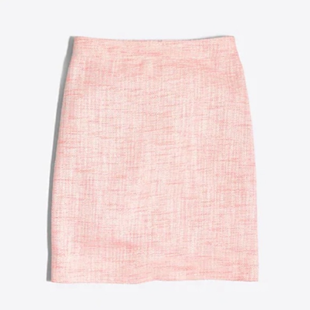 J Crew Shimmery Tweed Mini Skirt